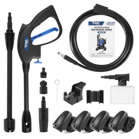 เครื่องฉีดน้ำแรงดันสูง TOMA JAPAN รุ่น BD-955X 180 บาร์ 2400 วัตต์_6